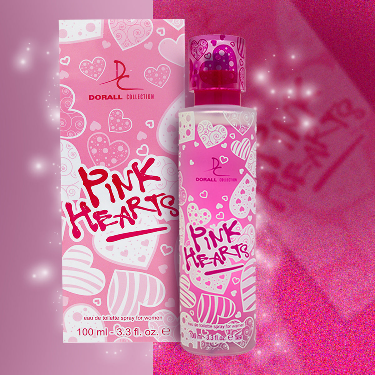 PINK HEARTS by Dorall Collection